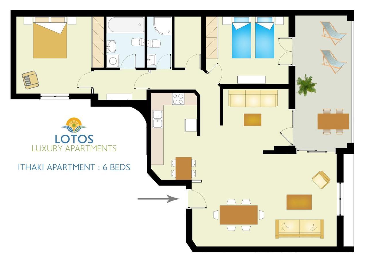 Kounoupidhianá Lotos - Luxury Apartments מראה חיצוני תמונה